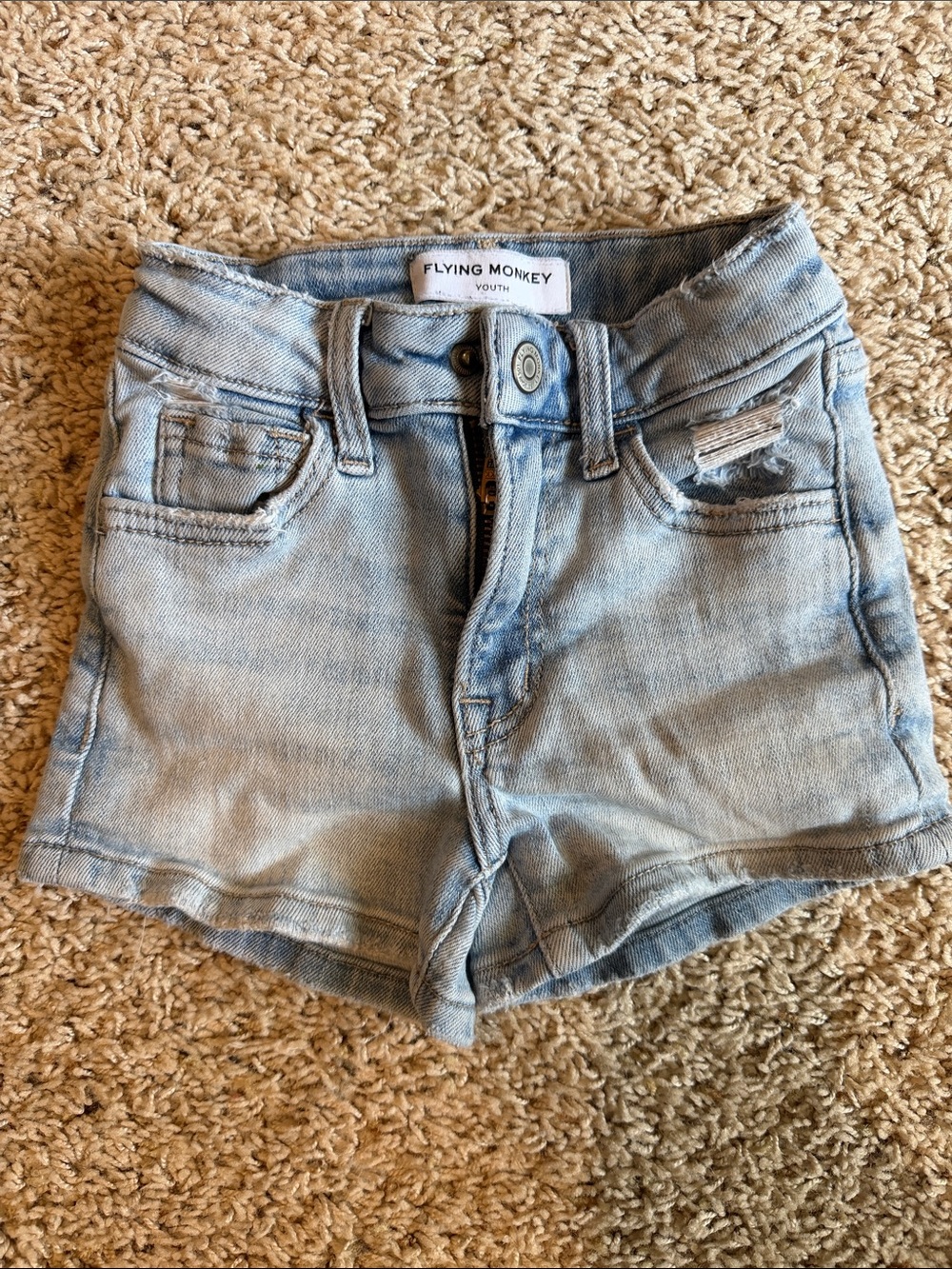 Flying Monkey High Rise Stretch Short - Size 5
